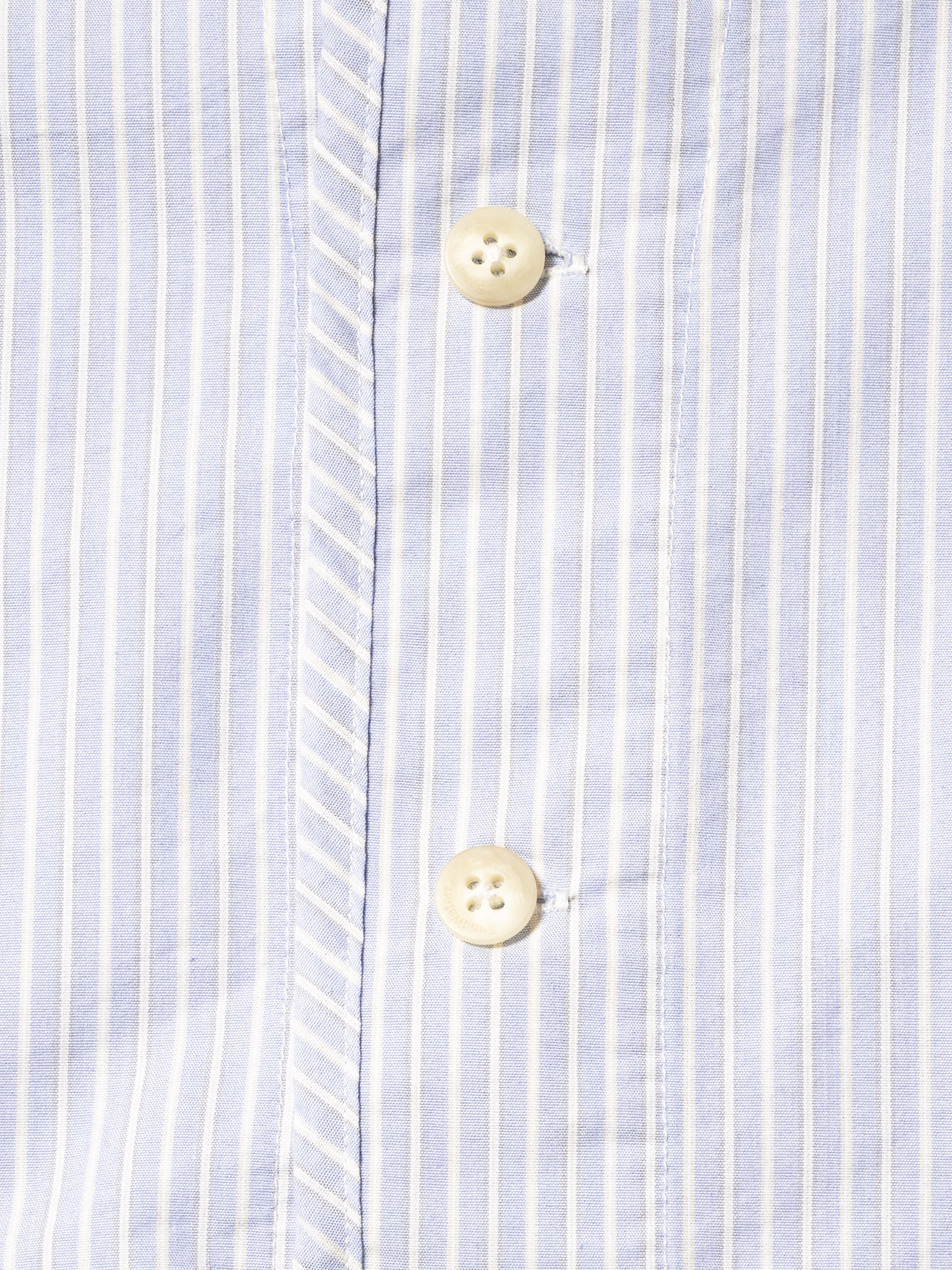 ORGANIZED LINING SHIRT / COTTON MIX BROAD STRIPE