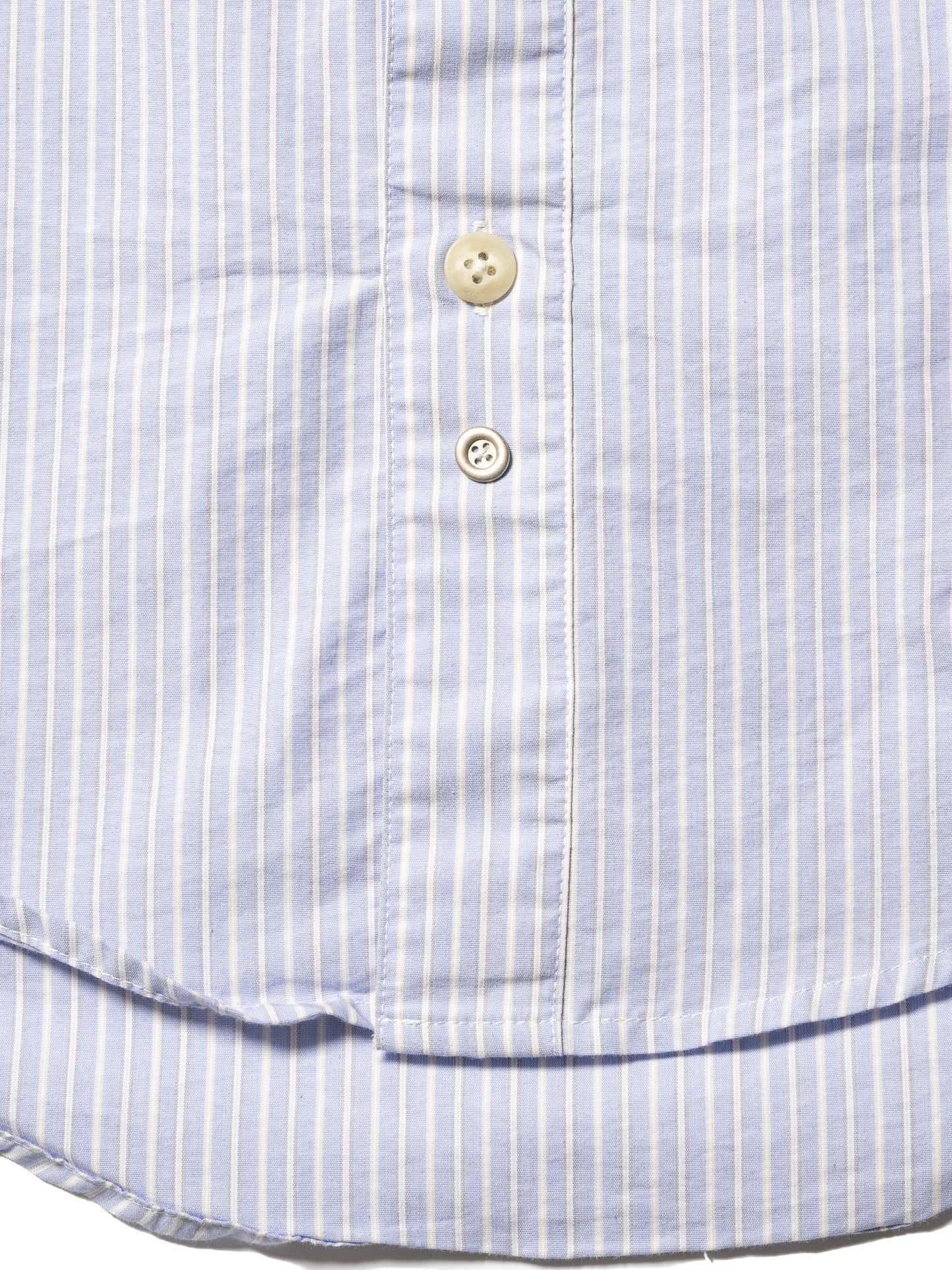 ORGANIZED B.D.SHIRT / COTTON MIX BROAD STRIPE
