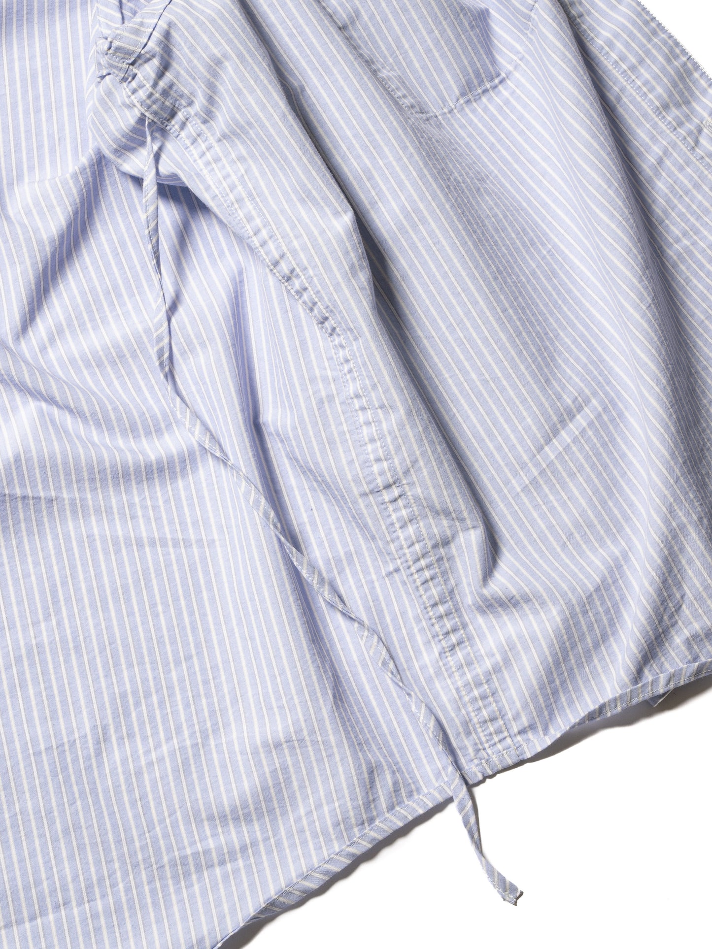 ORGANIZED B.D.SHIRT / COTTON MIX BROAD STRIPE