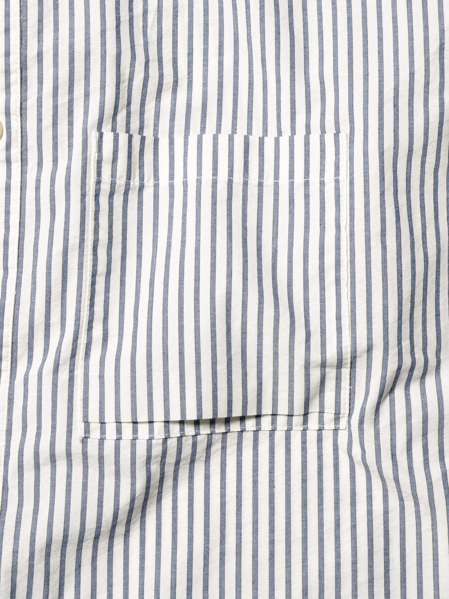 ORGANIZED B.D.SHIRT / COTTON MIX BROAD STRIPE