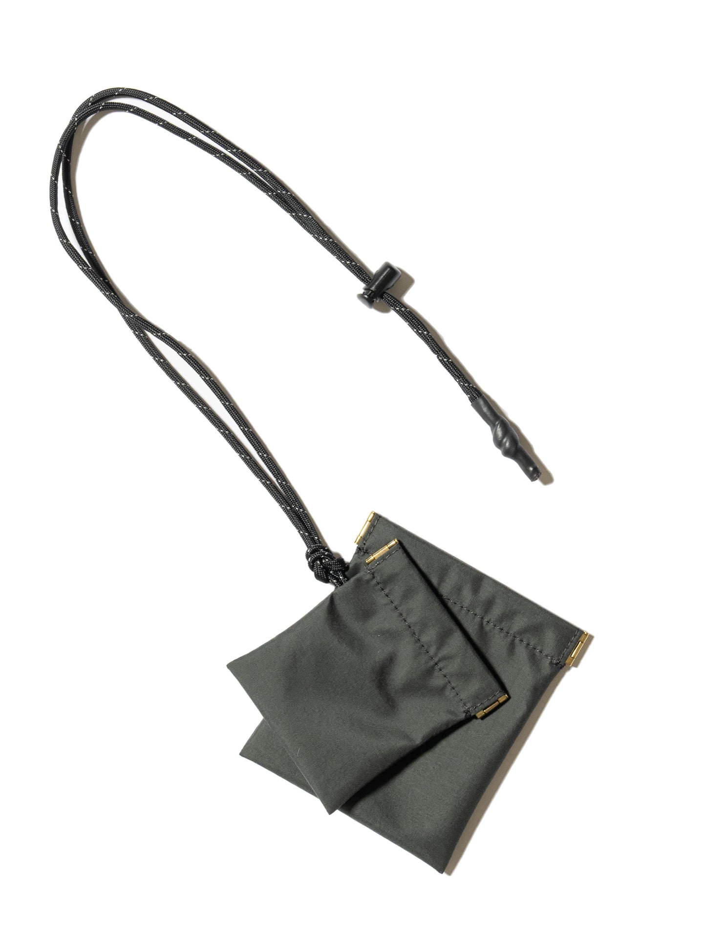W PURSE NECKLACE / 3L NYLON TWILL  × ZEPTEPI