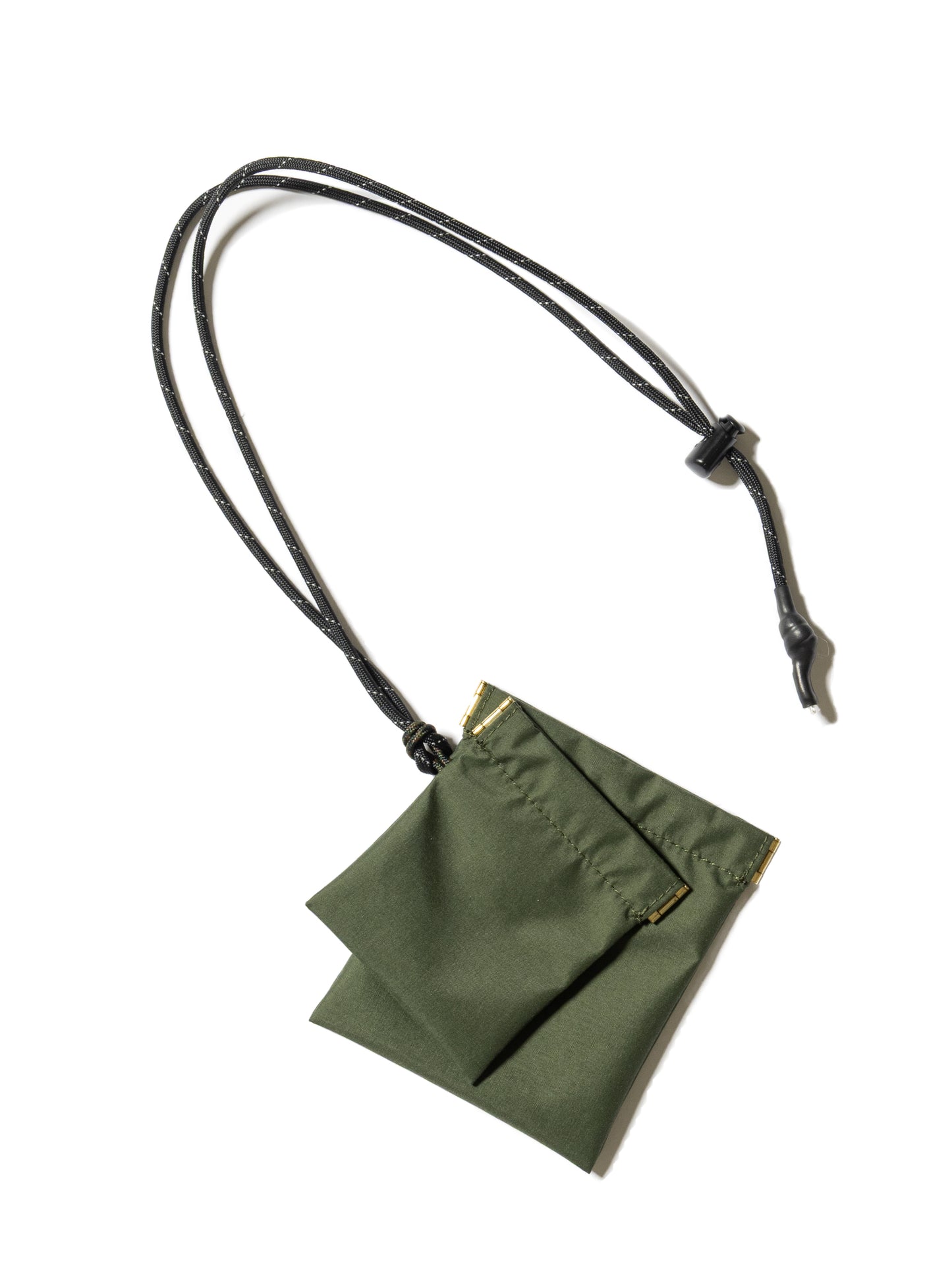 W PURSE NECKLACE / 3L NYLON TWILL  × ZEPTEPI