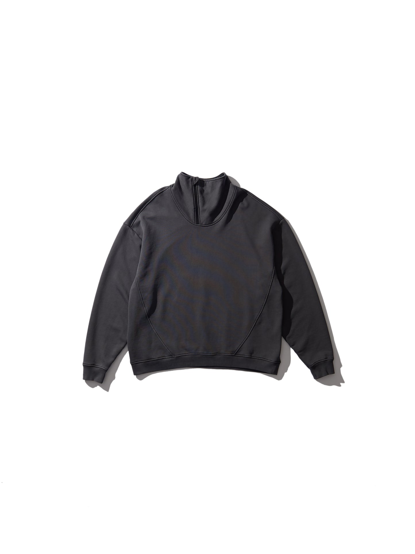 RESEARCHED ZIP UP PULLOVER / 16oz C.FLEECE