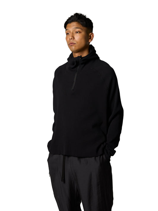 ORGANIZED H.ZIP  PULLOVER TOP/ C.THERMAL