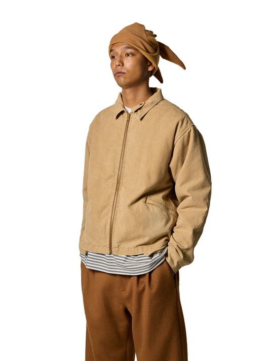 ORGANIZED WORK BLOUSON /CANVAS COTTON