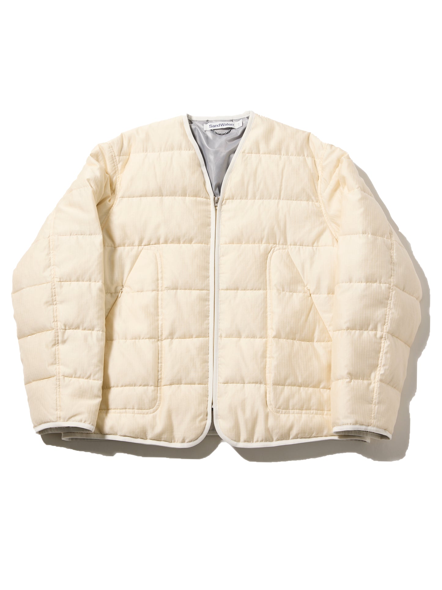 ORGANIZED DOWN JACKET / C/N GROSGRAIN