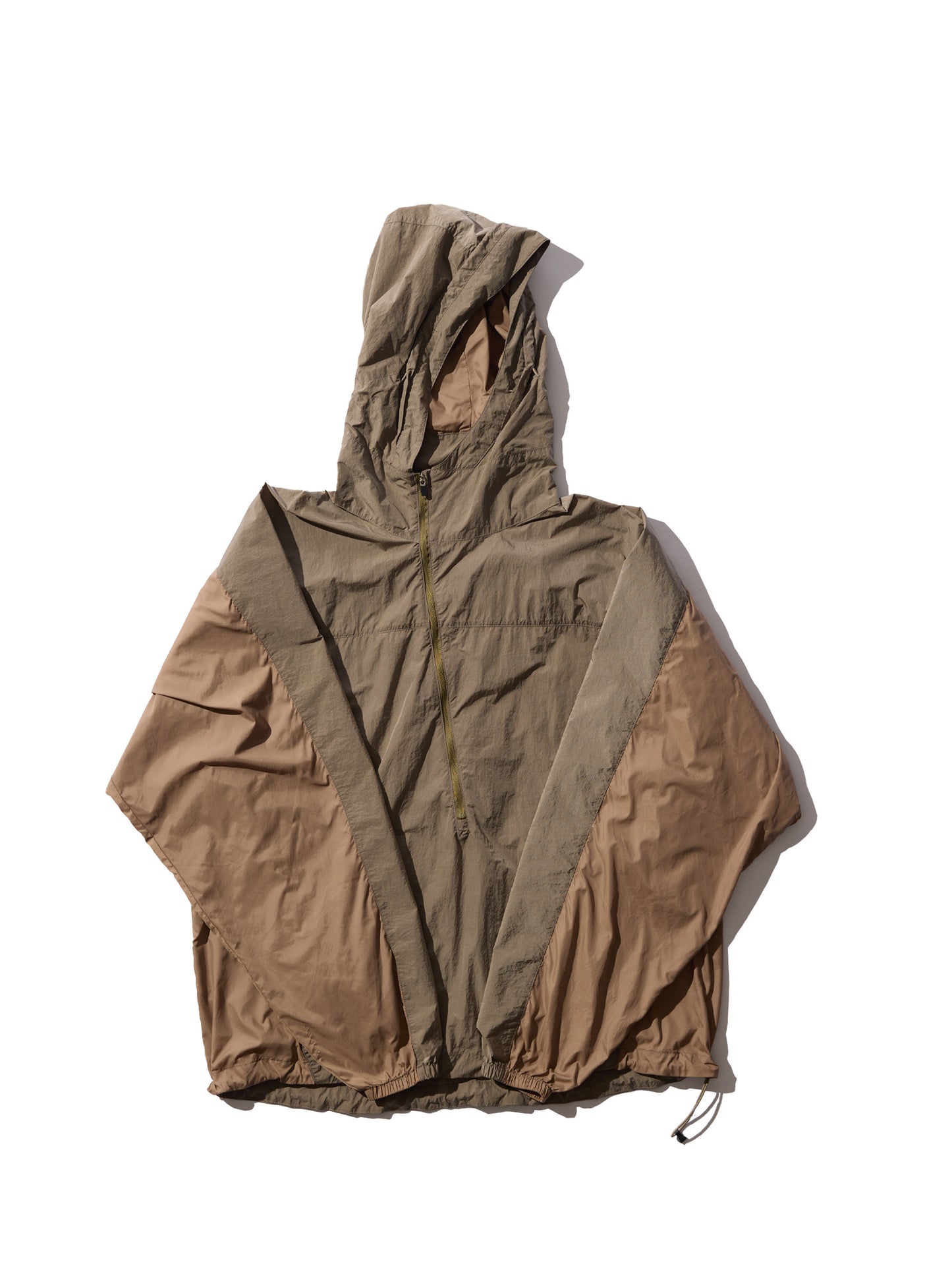 ORGANIZED HOODED PULLOVER / RIPSTOP  NYLON