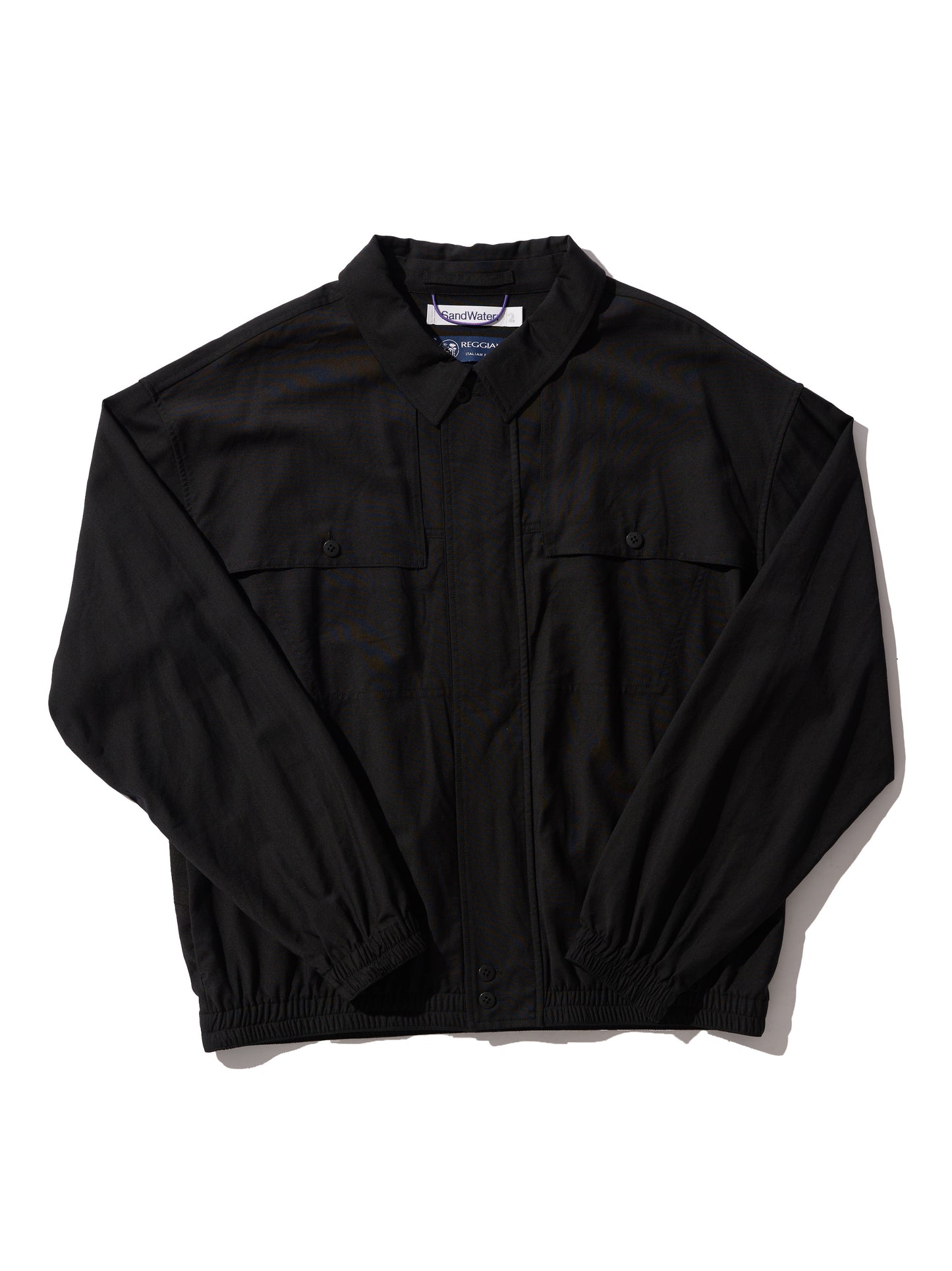 RESEARCHED BLOUSON / REGGIANI W.SATIN