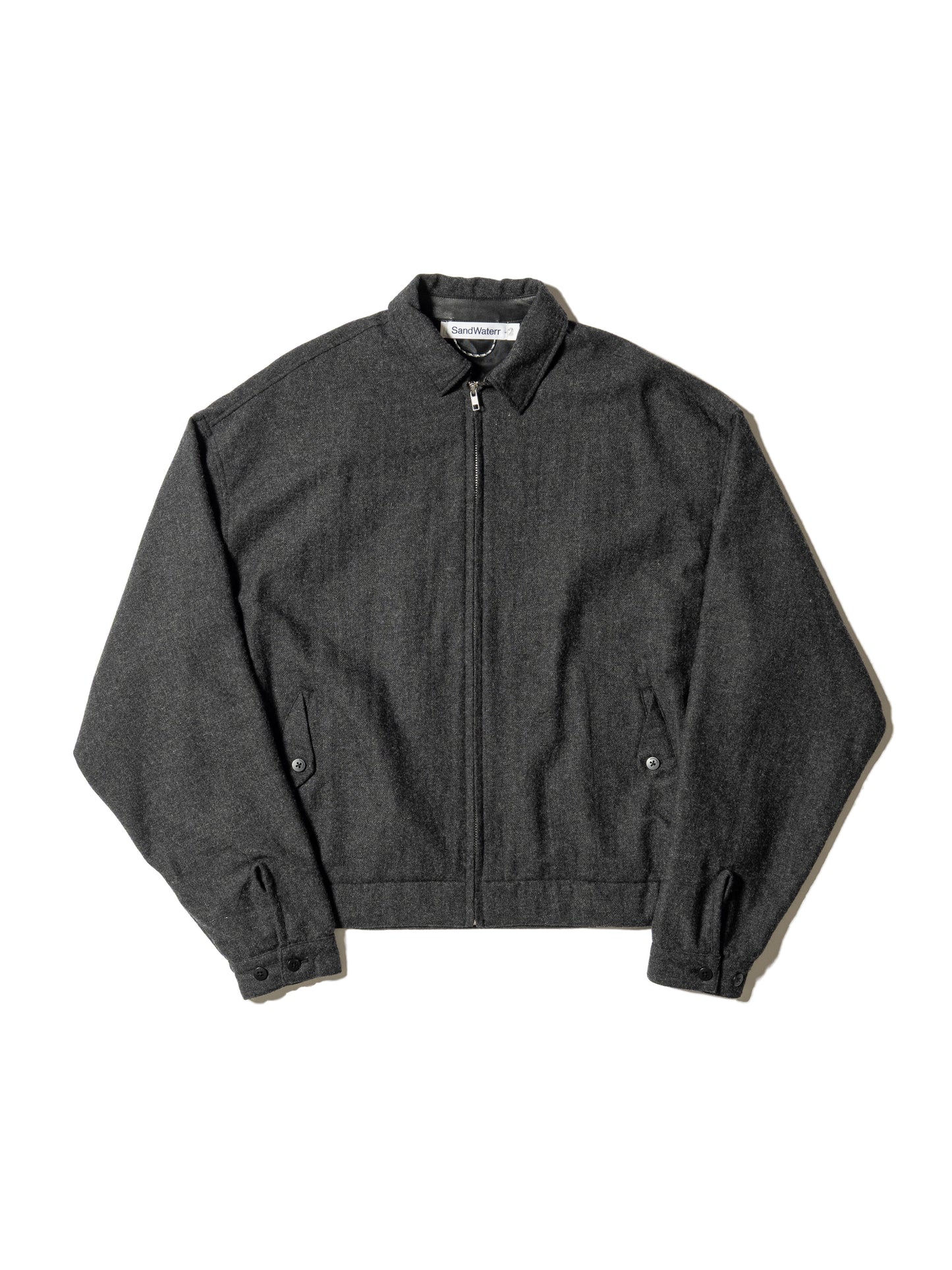 CRAFTED BLOUSON / WOOL MIX TWILL