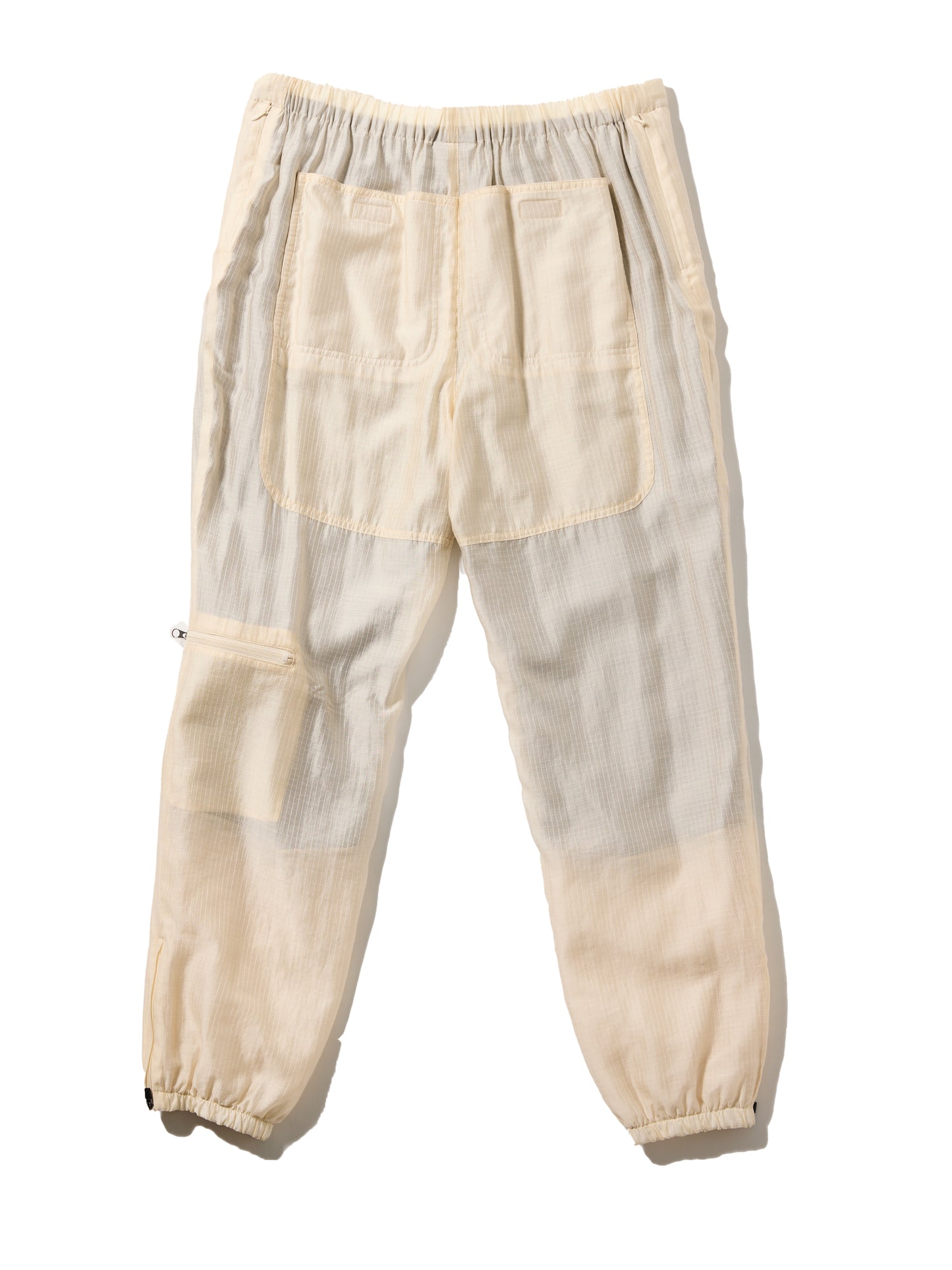 ORGANIZED RIB PANTS / C/N GROSGRAIN