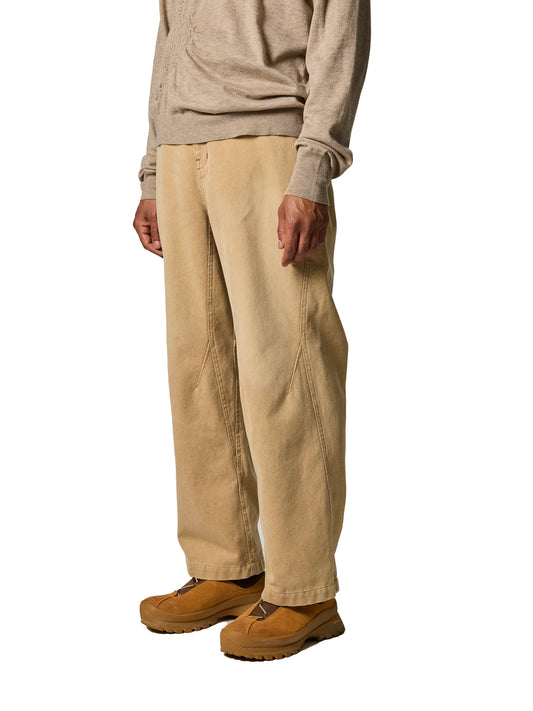 ORGANIZED WORK PANTS/ CANVAS COTTON