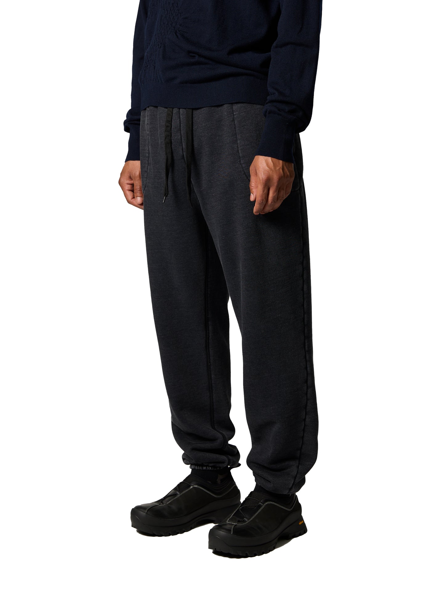 RESEARCHED RIB PANTS/ C/P FLEECE