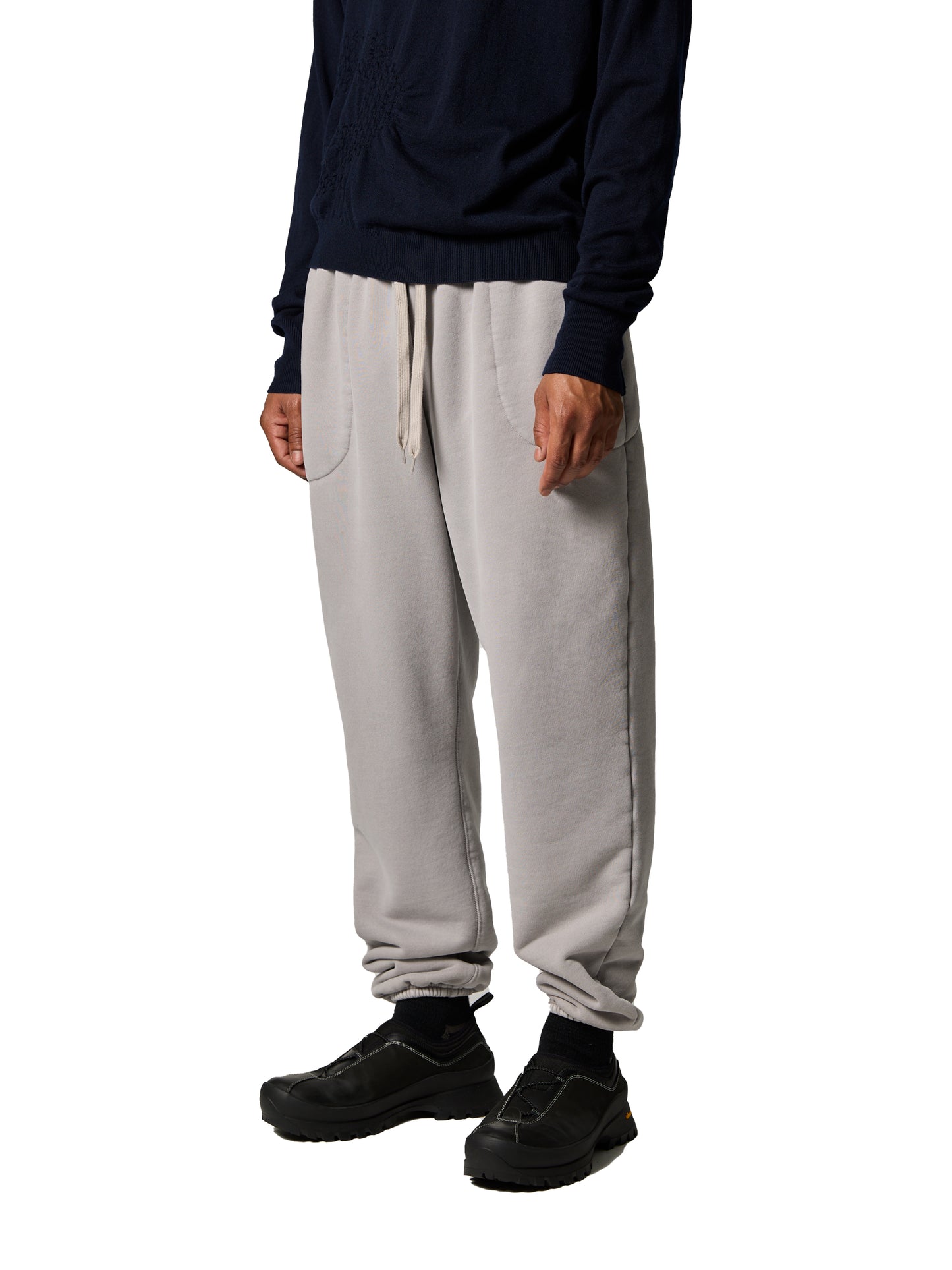 RESEARCHED RIB PANTS/ C/P FLEECE