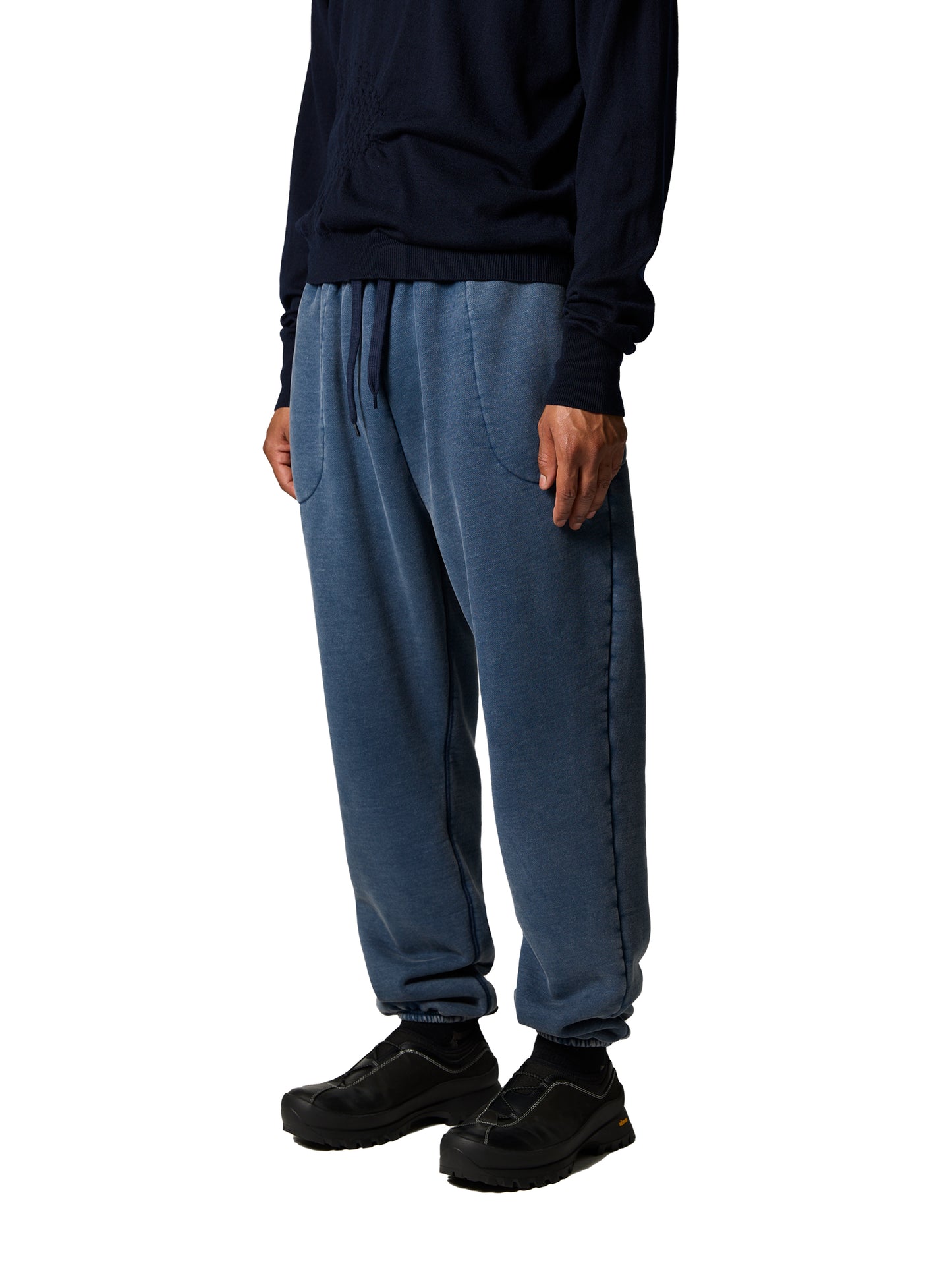 RESEARCHED RIB PANTS/ C/P FLEECE