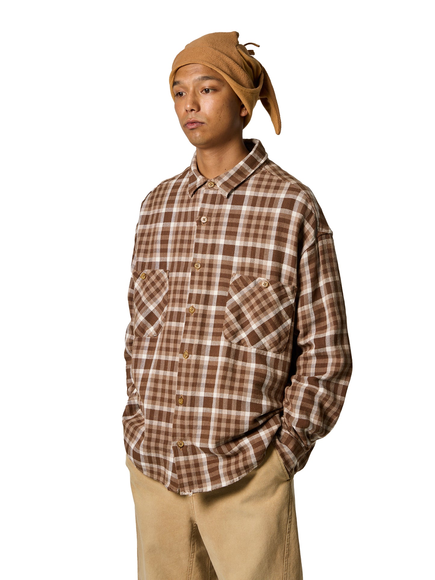 RESEARCHED WORK SHIRT #2 / FLANNEL CHECK