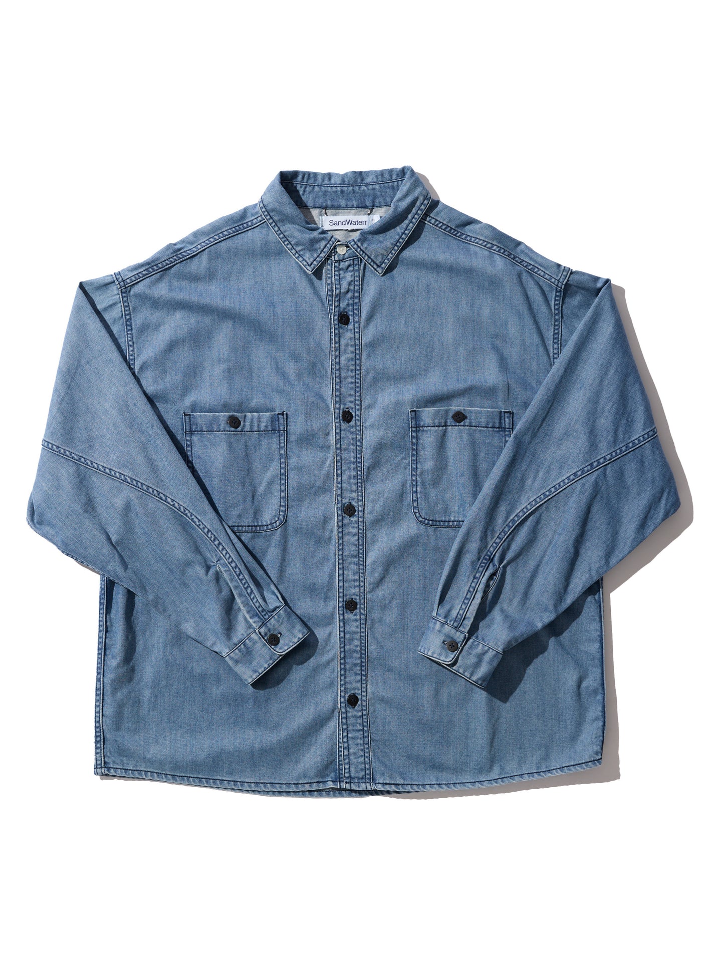 RESEARCHED WORK SHIRT / COTTON 8.5 oz DENIM