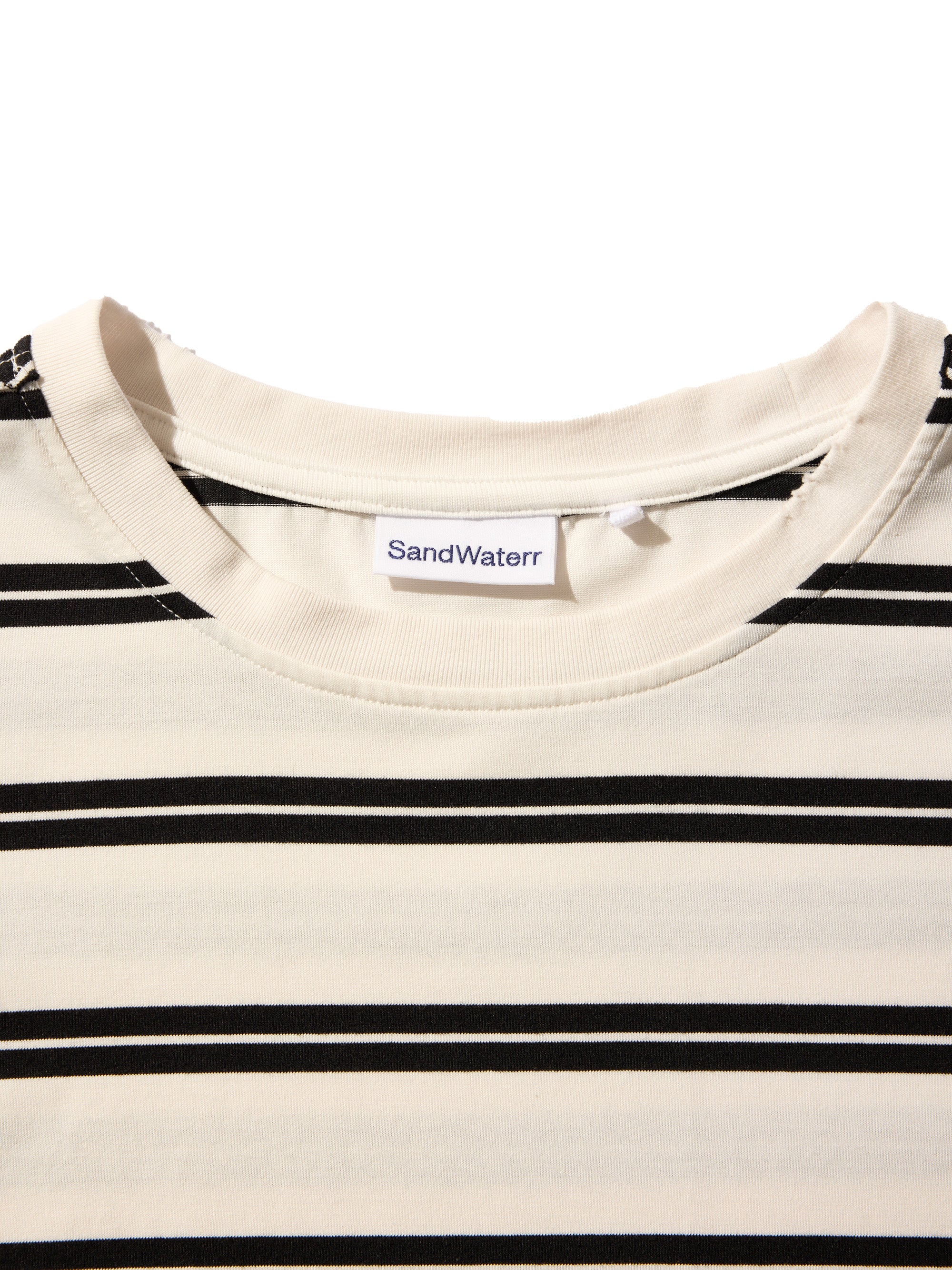 RESEARCHED TEE LS / COTTON BORDER JERSEY – SandWaterr