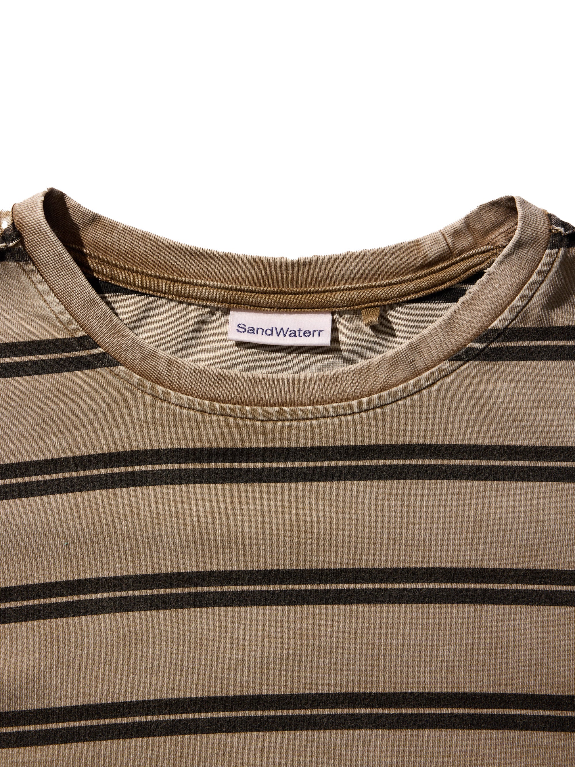 RESEARCHED TEE LS / COTTON BORDER JERSEY – SandWaterr