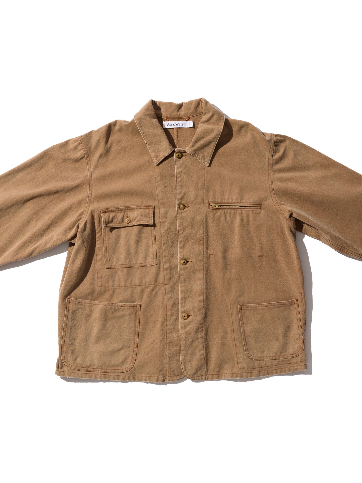 RESEARCHED WORK JACKET / COTTON CANVAS