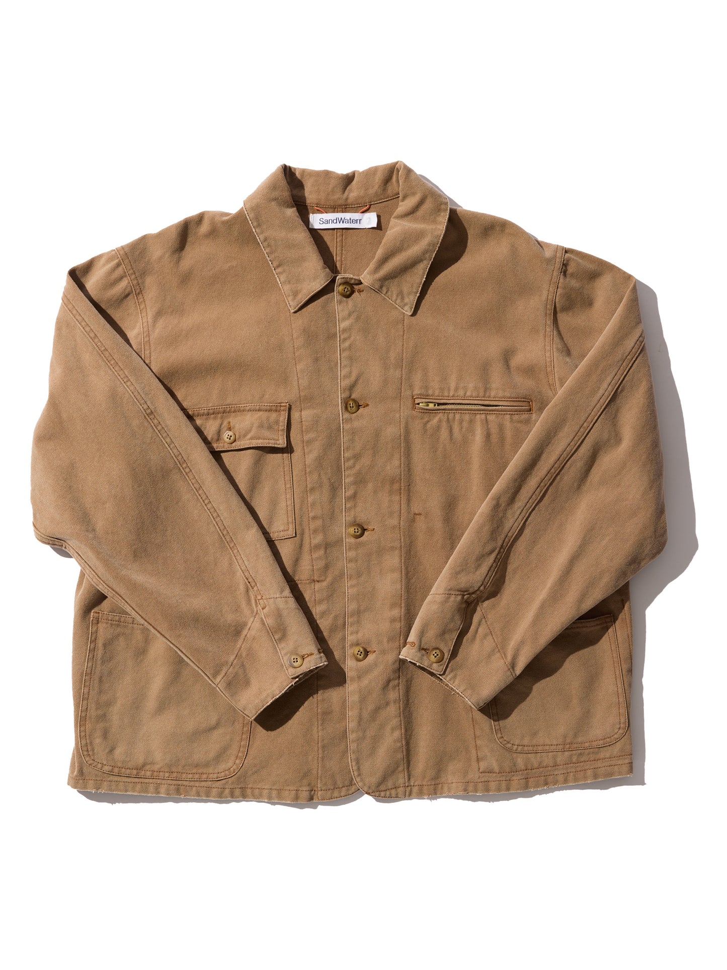 RESEARCHED WORK JACKET / COTTON CANVAS