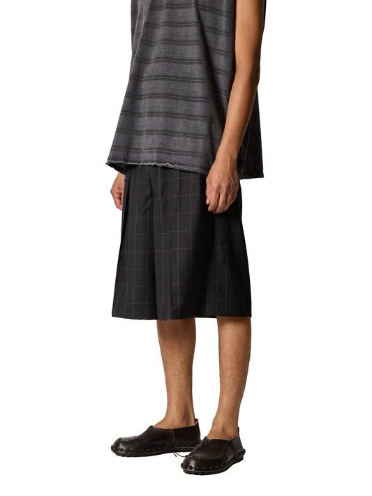 RESEARCHED 3/4 SLACKS / SUMMER WOOL SATIN