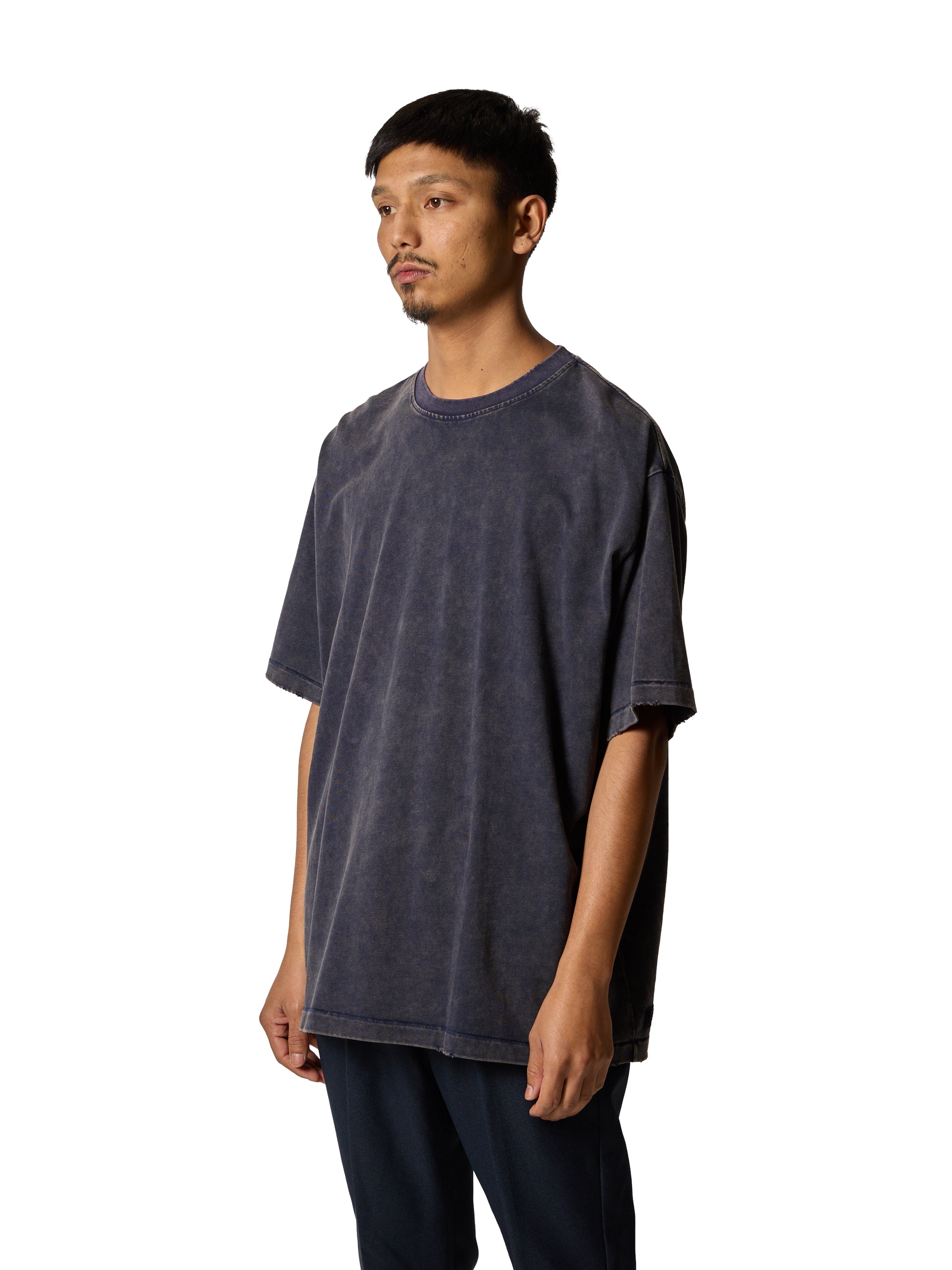 サンドウォータSandwaterr ORGANIZED TEE NS SandWaterr - ORGANIZED TEE NS / COTTON JERSEY (BLACK)【Hoen