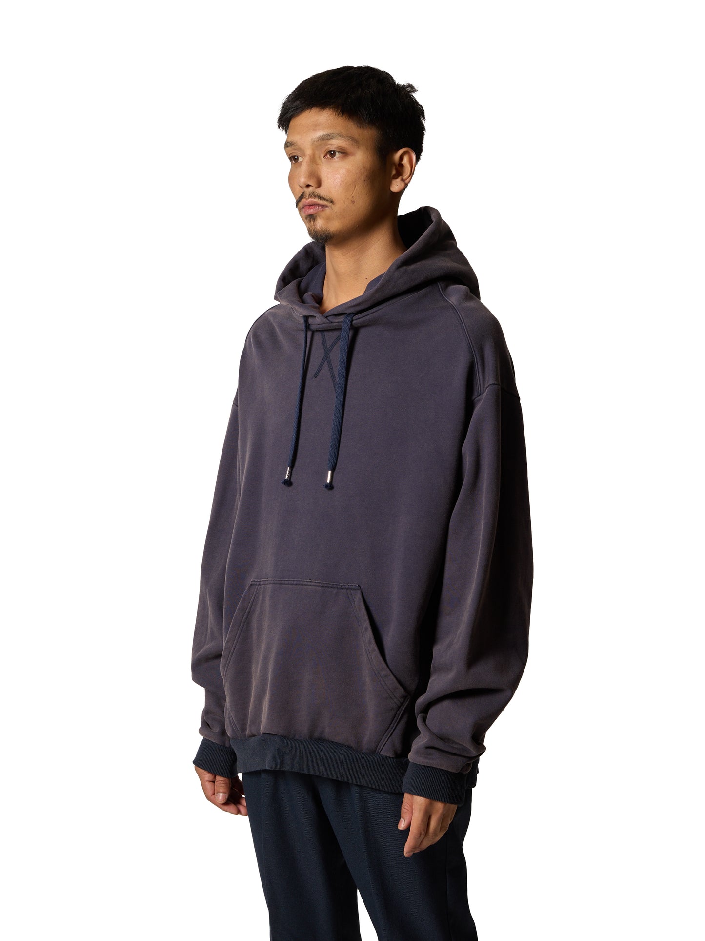 RESEARCHED HOODED PULLOVER / COTTON SWEAT