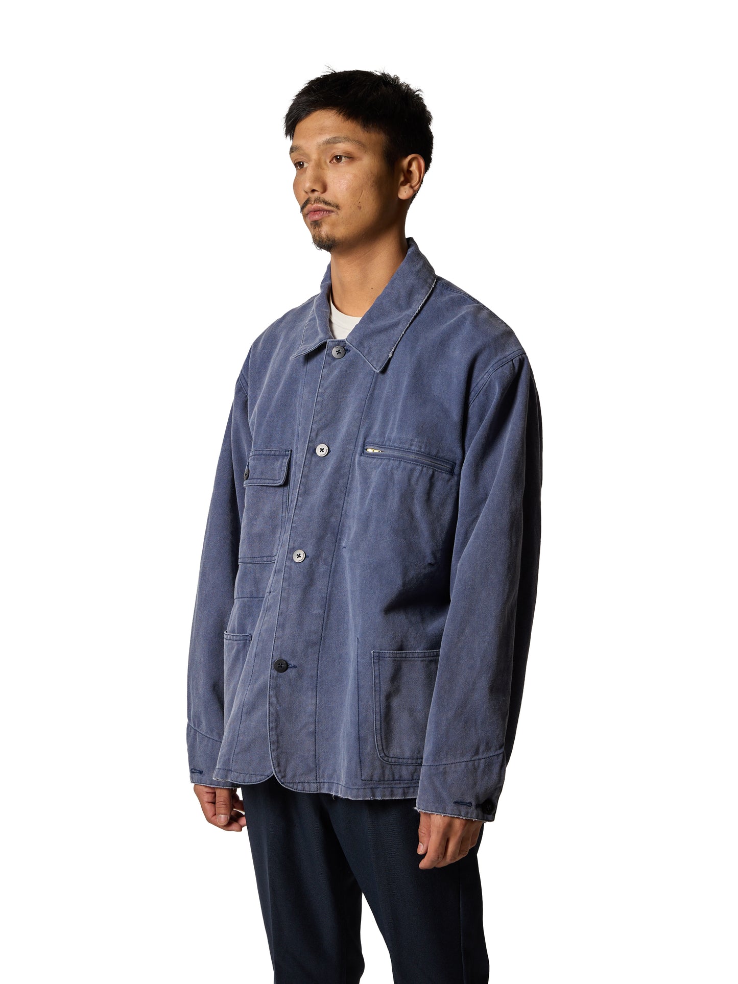 RESEARCHED WORK JACKET / COTTON CANVAS