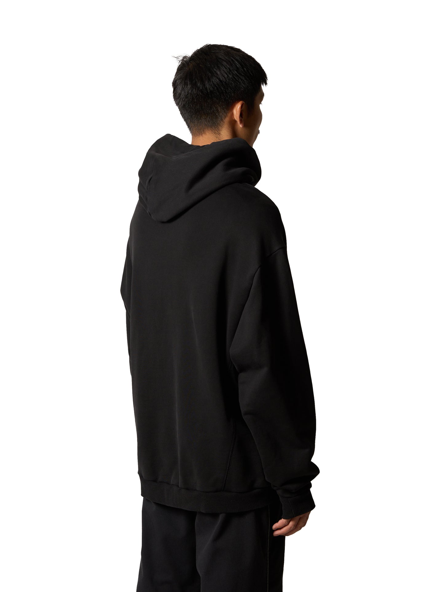 RESEARCHED HOODED PULLOVER / COTTON SWEAT