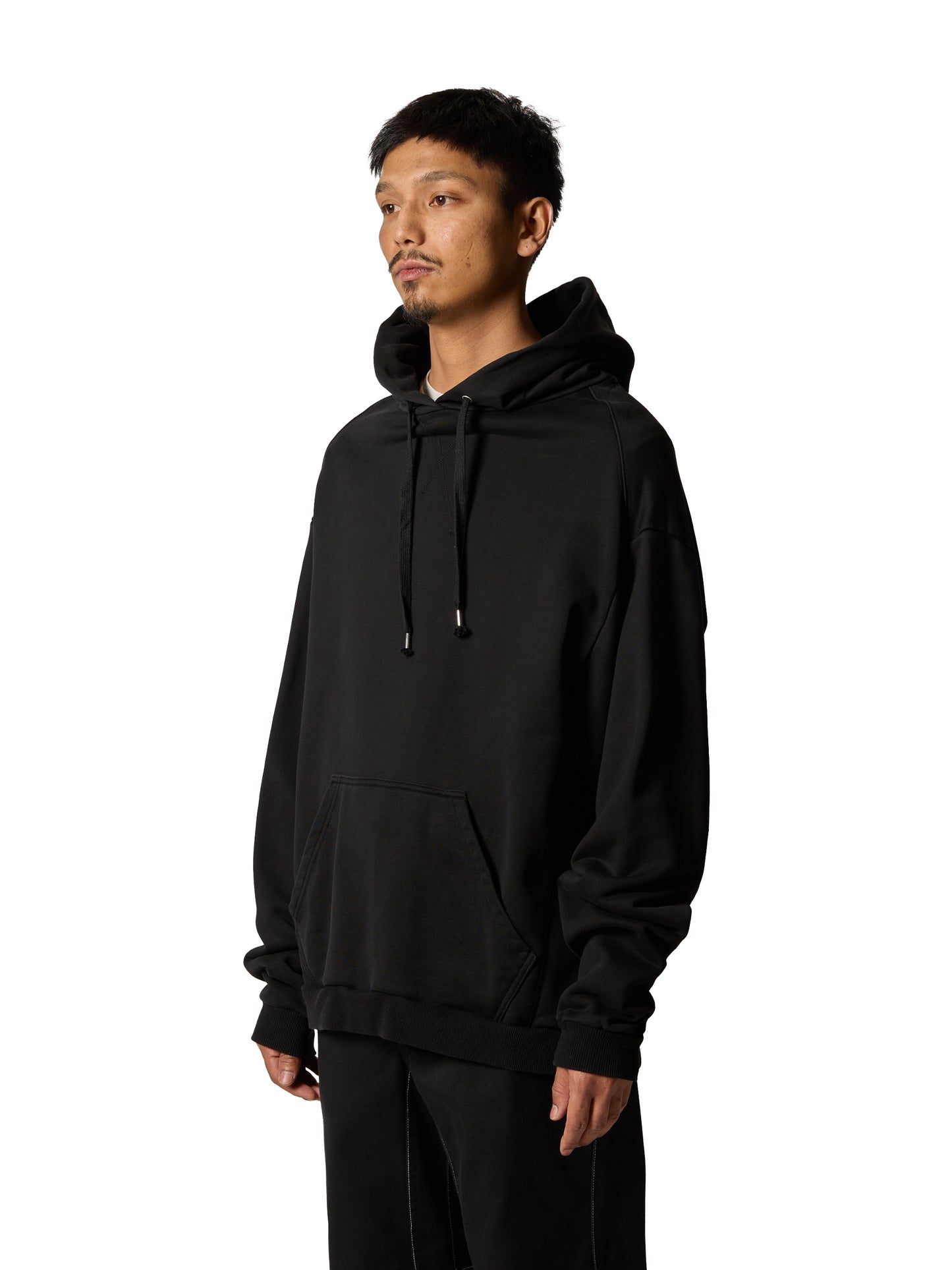 RESEARCHED HOODED PULLOVER / COTTON SWEAT