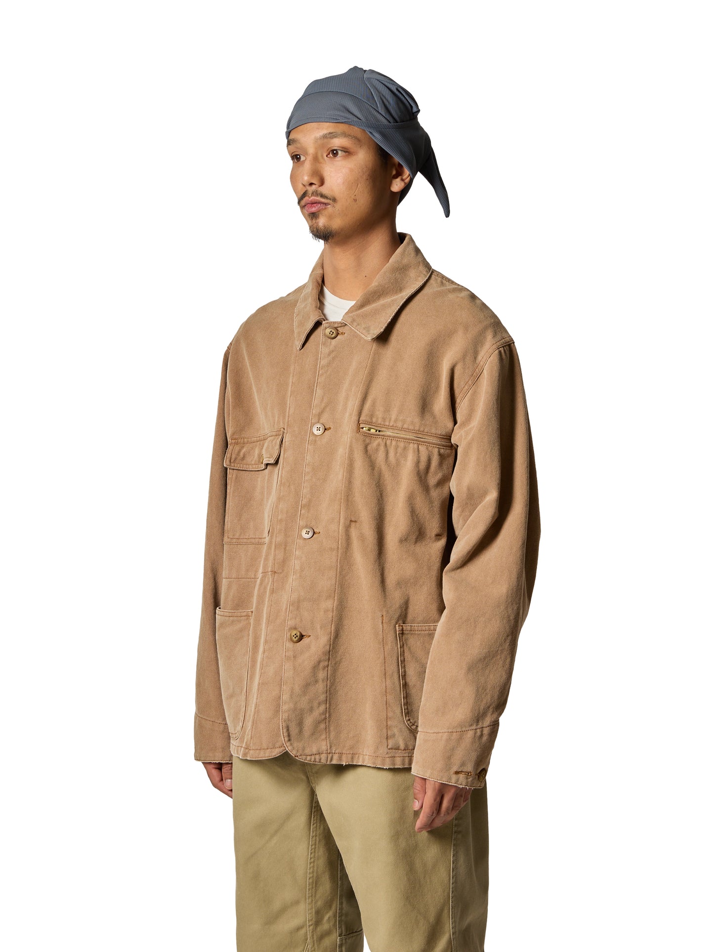 RESEARCHED WORK JACKET / COTTON CANVAS