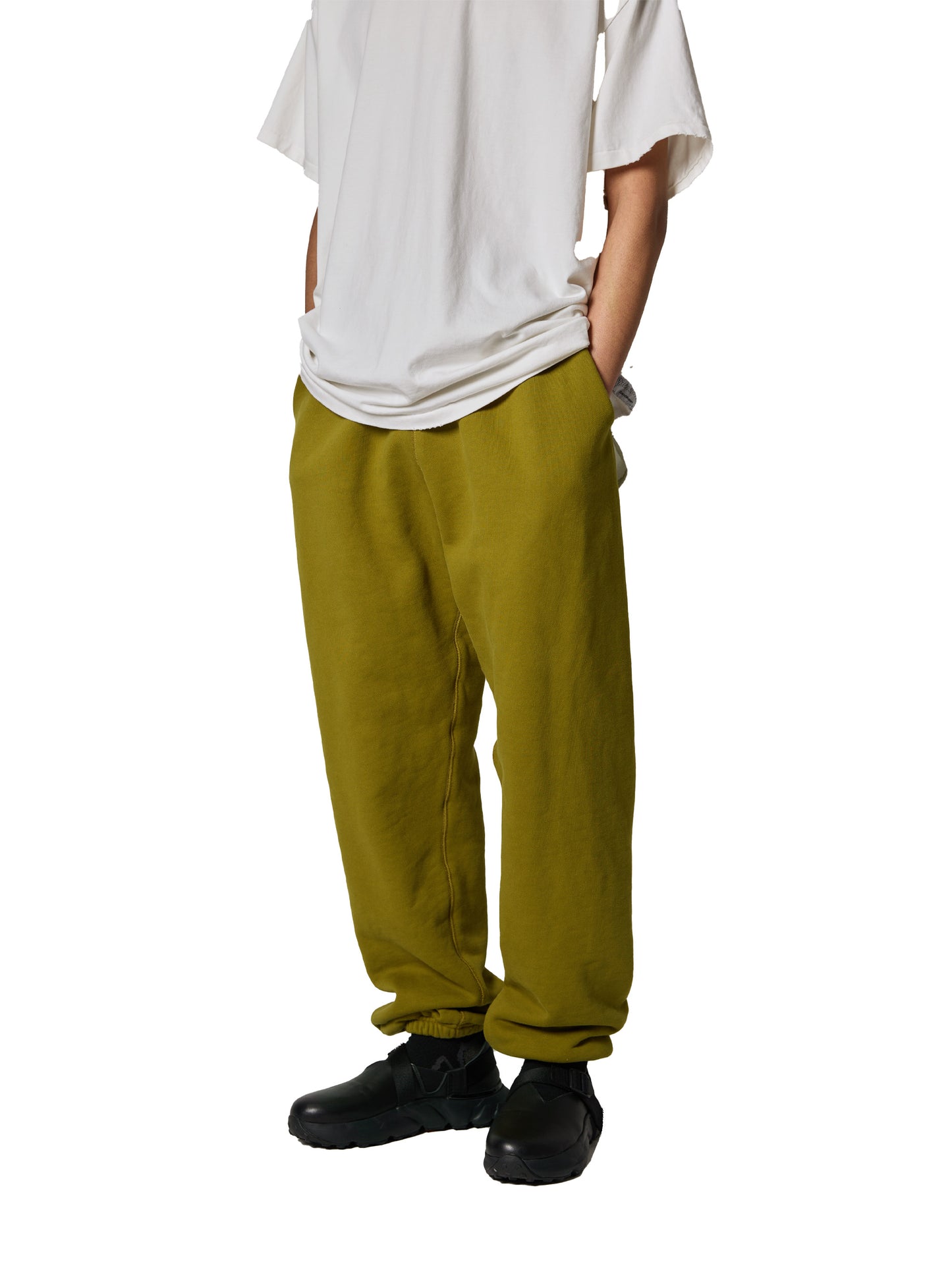 RESEARCHED EASY PANTS / COTTON SWEAT
