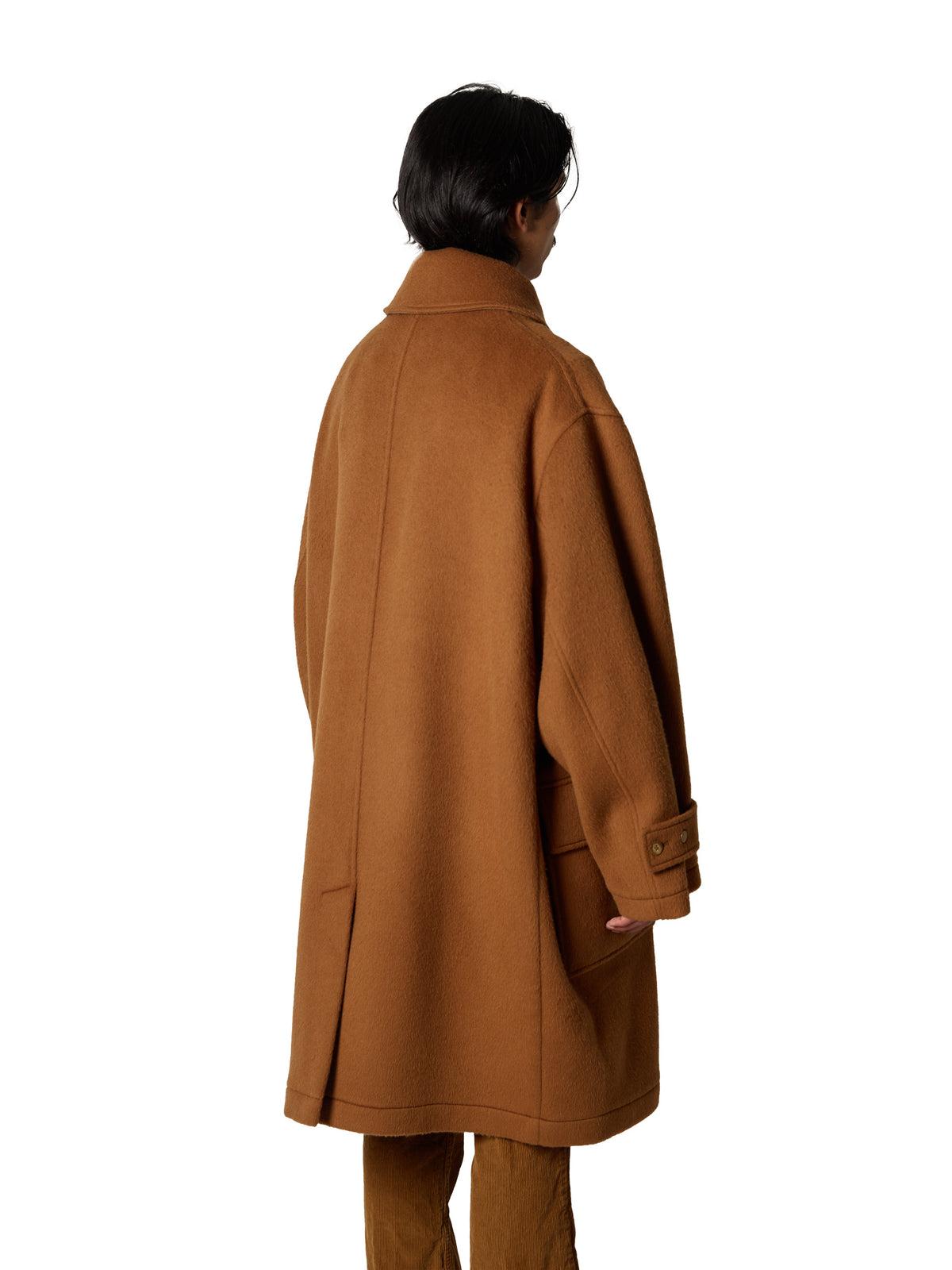 RESEARCHED CITY COAT / WOOL MIX MELTON