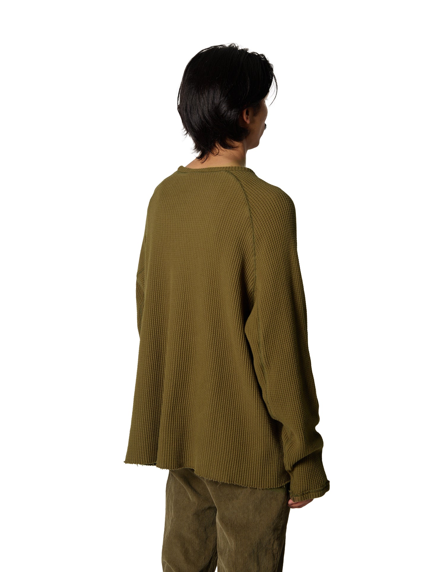 ORGANIZED PULLOVER TOP / COTTON THERMAL