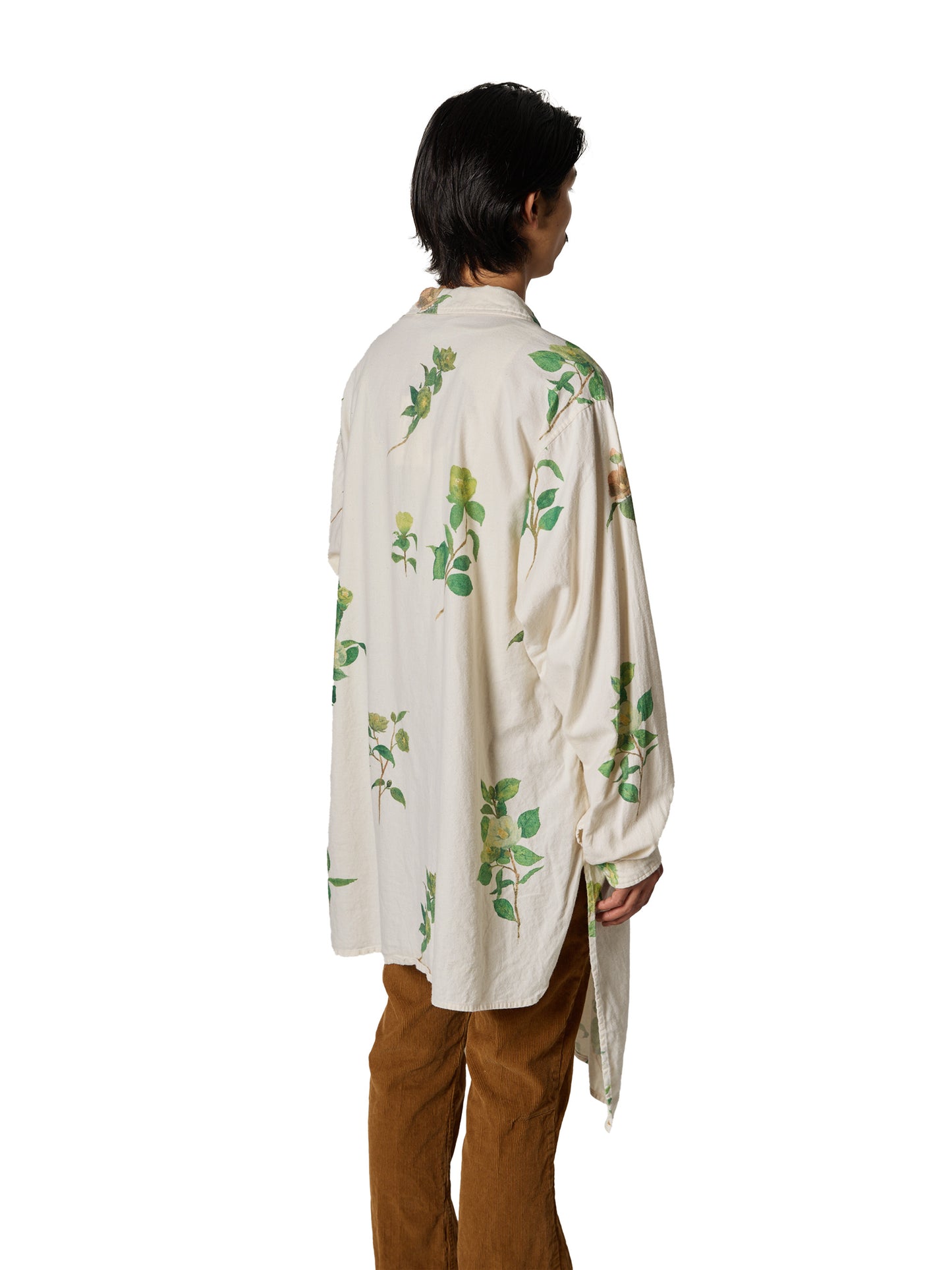 CRAFTED LONG PULLOVER / COTTON PEACH SKIN TWILL × DEAN AIZAWA