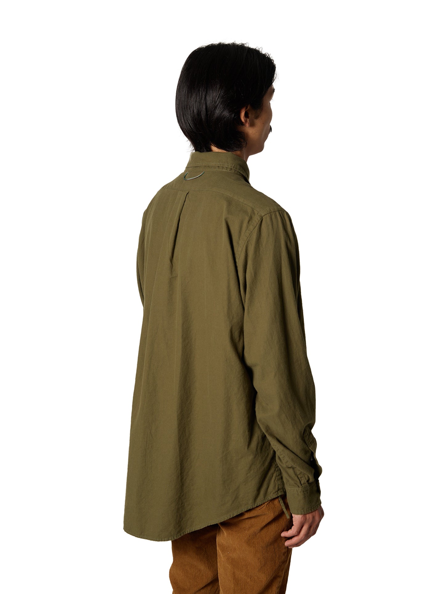 ORGANIZED B.D.SHIRT / COTTON PEACH SKIN TWILL