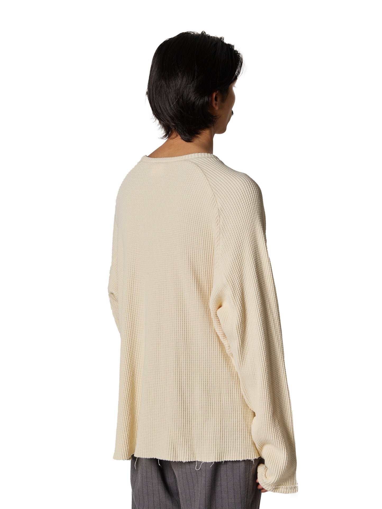 ORGANIZED PULLOVER TOP / COTTON THERMAL