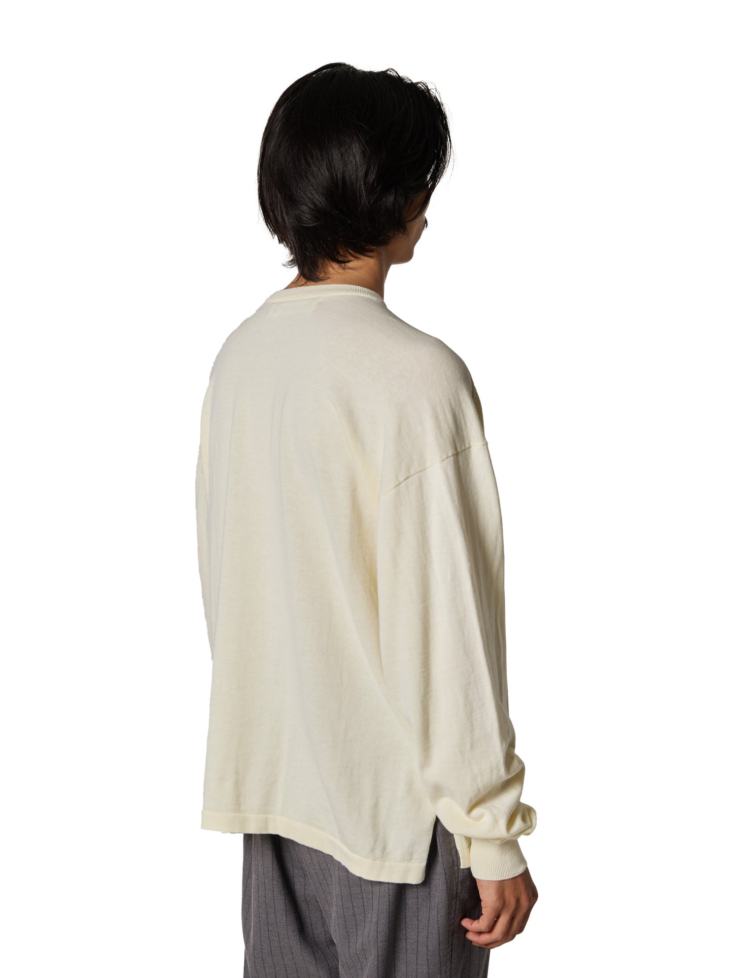 CRAFTED SWEATER /COTTON YARN