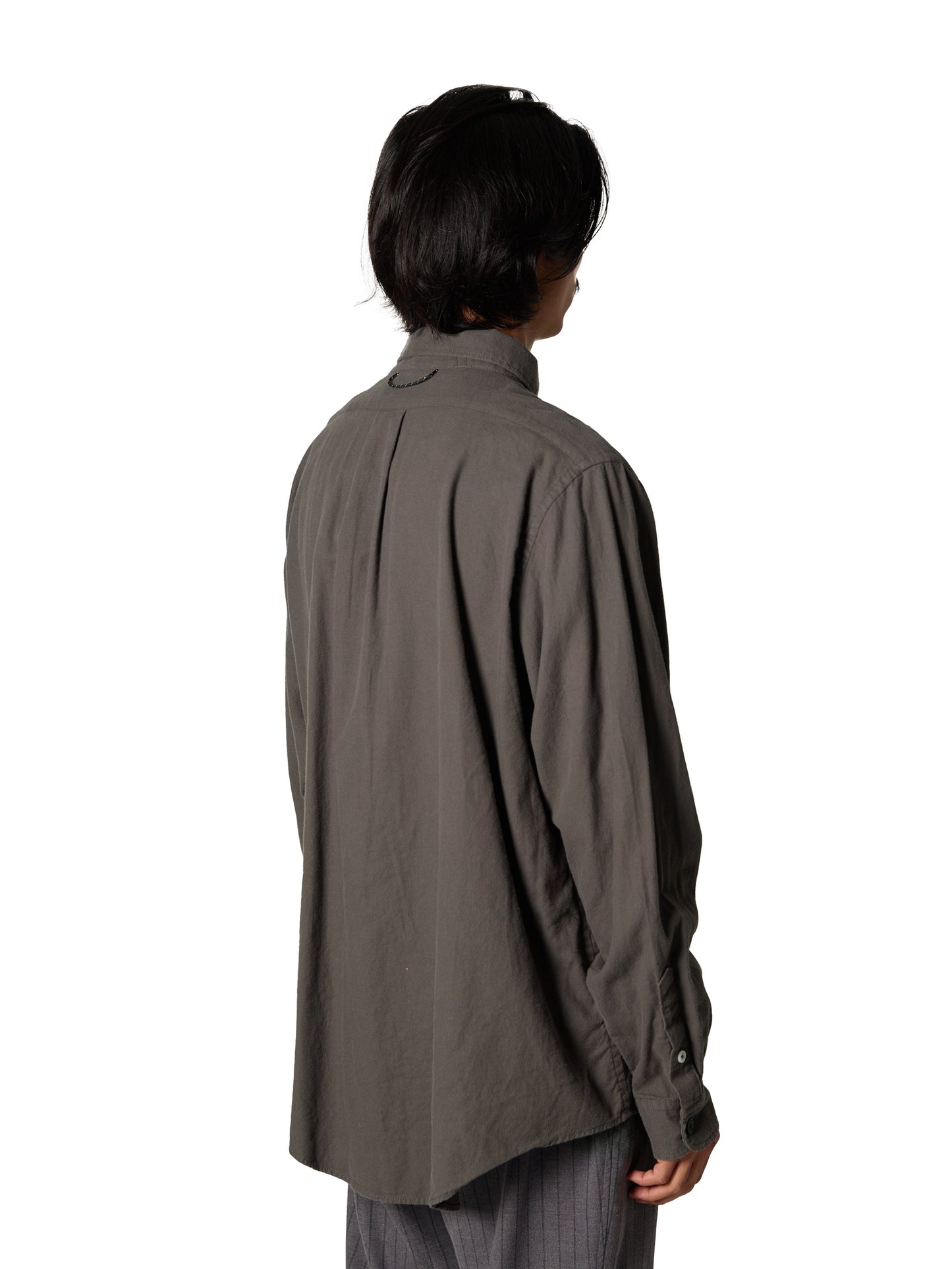 ORGANIZED B.D.SHIRT / COTTON PEACH SKIN TWILL